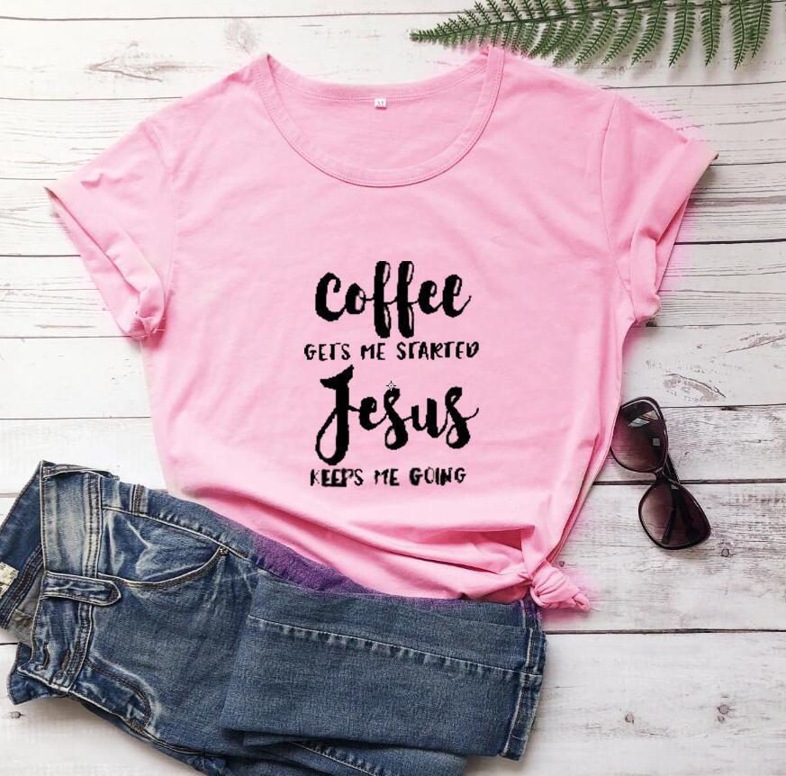 Jesus slogan T-shirt