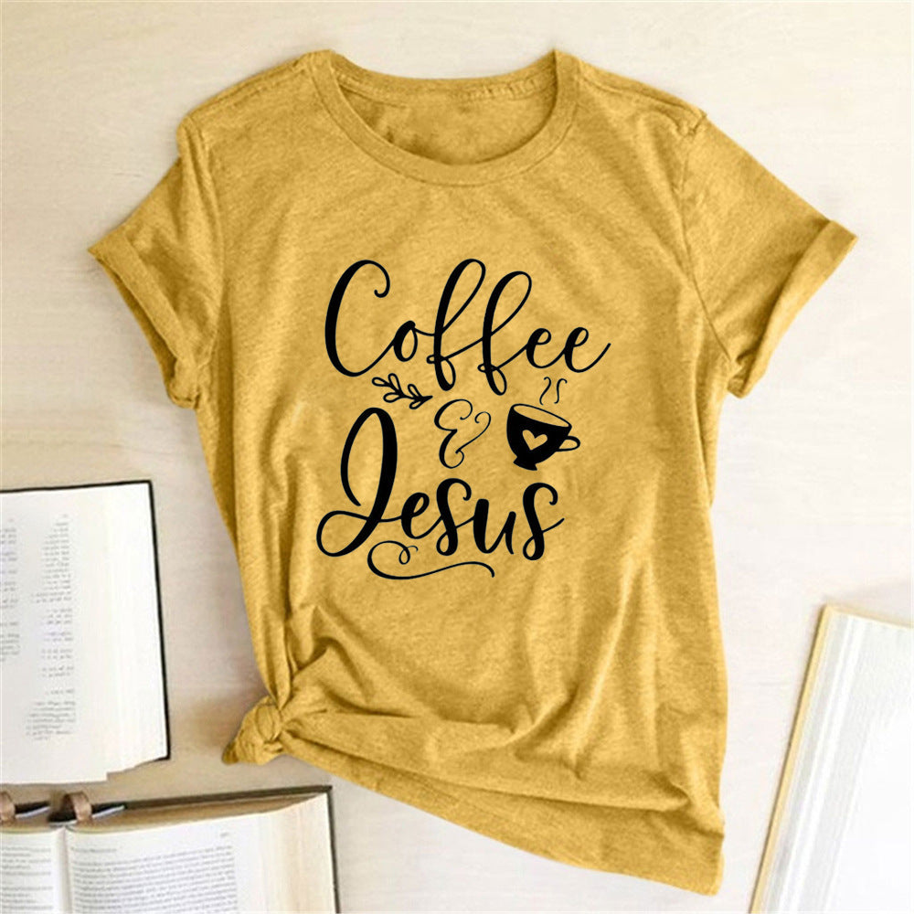 Coffee and Jesus Amen T-Shirt