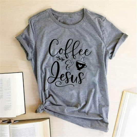 Coffee and Jesus Amen T-Shirt