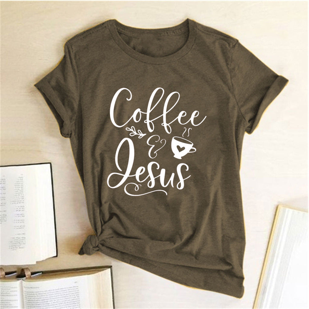 Coffee and Jesus Amen T-Shirt