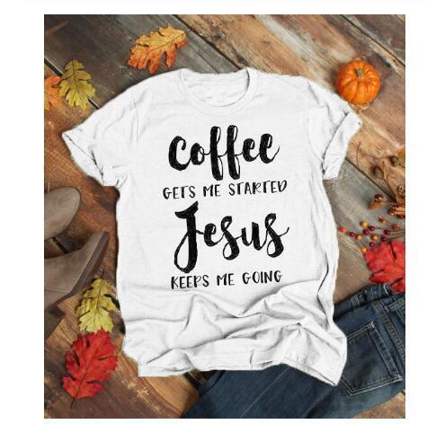 Jesus slogan T-shirt