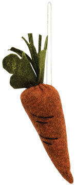 Felt Carrot, 8"